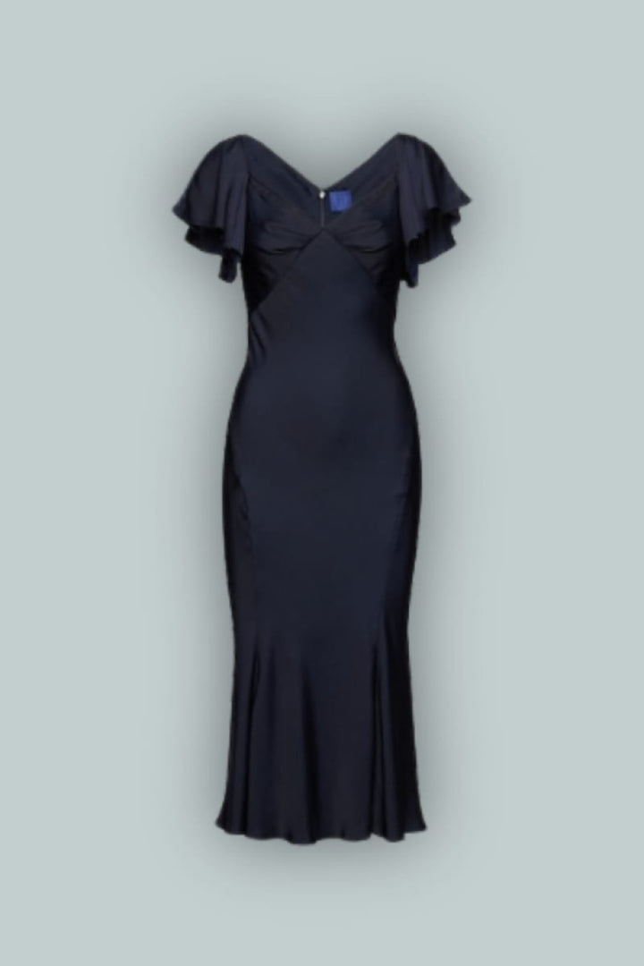 GapStudio Satin Midi Dress