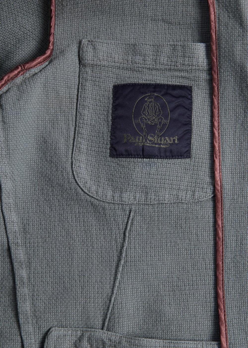Garment Dyed Cotton Jacket - Sage - Blazer