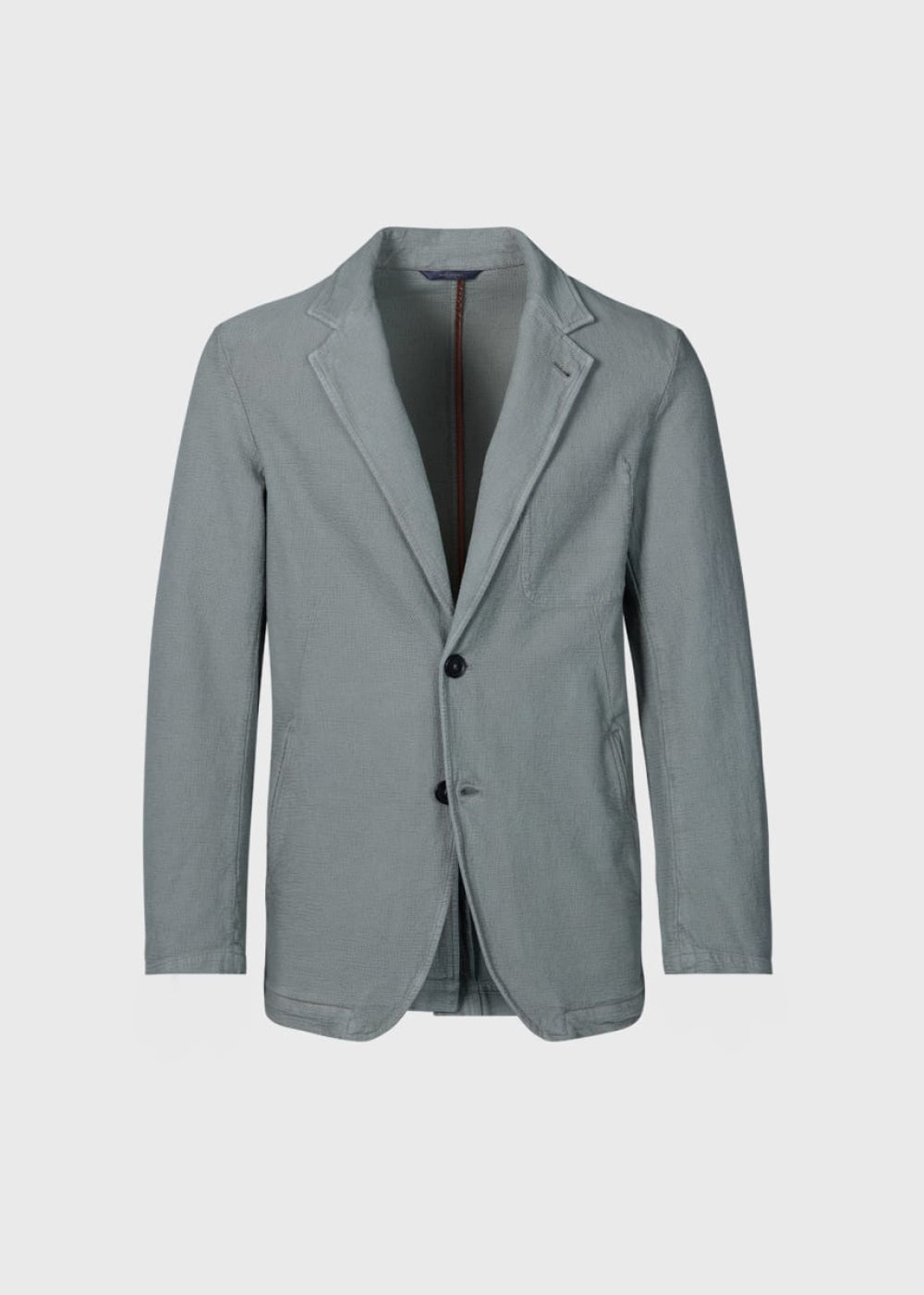 Garment Dyed Cotton Jacket - Sage - Blazer