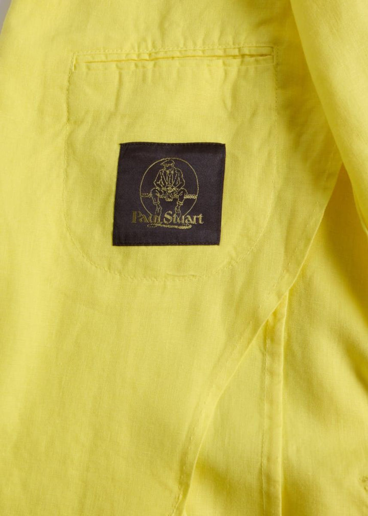 Garment Dyed Jacket - Yellow - Blazer