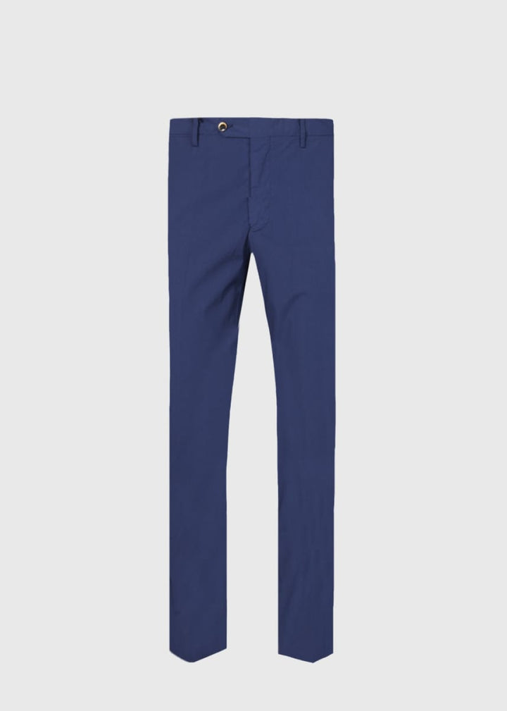 Garment Washed Cotton Pant - Navy - 38 - Trouser
