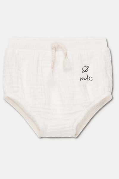 Gauze baby bloomers - Ivory - 6M - Bloomer