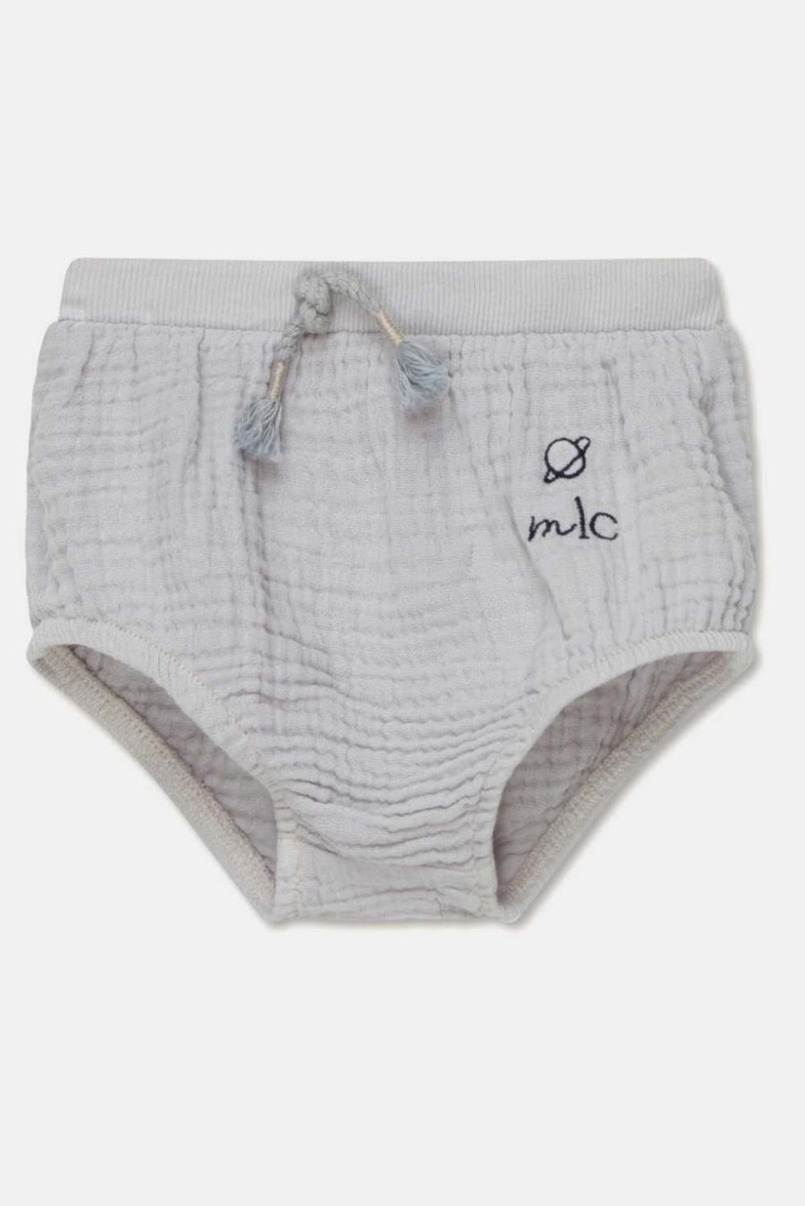 Gauze baby bloomers - Soft grey - 6M - Bloomer
