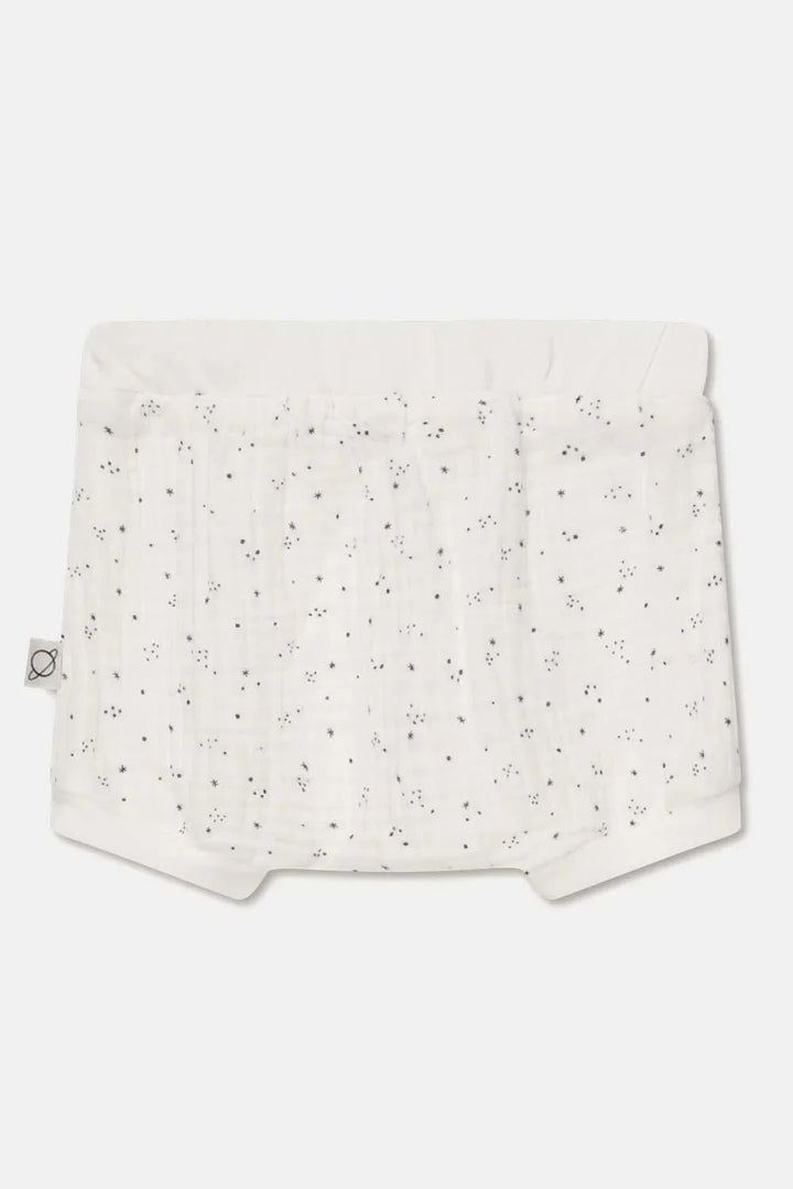 Gauze star-print baby shorts - Ivory - 6M - Shorts
