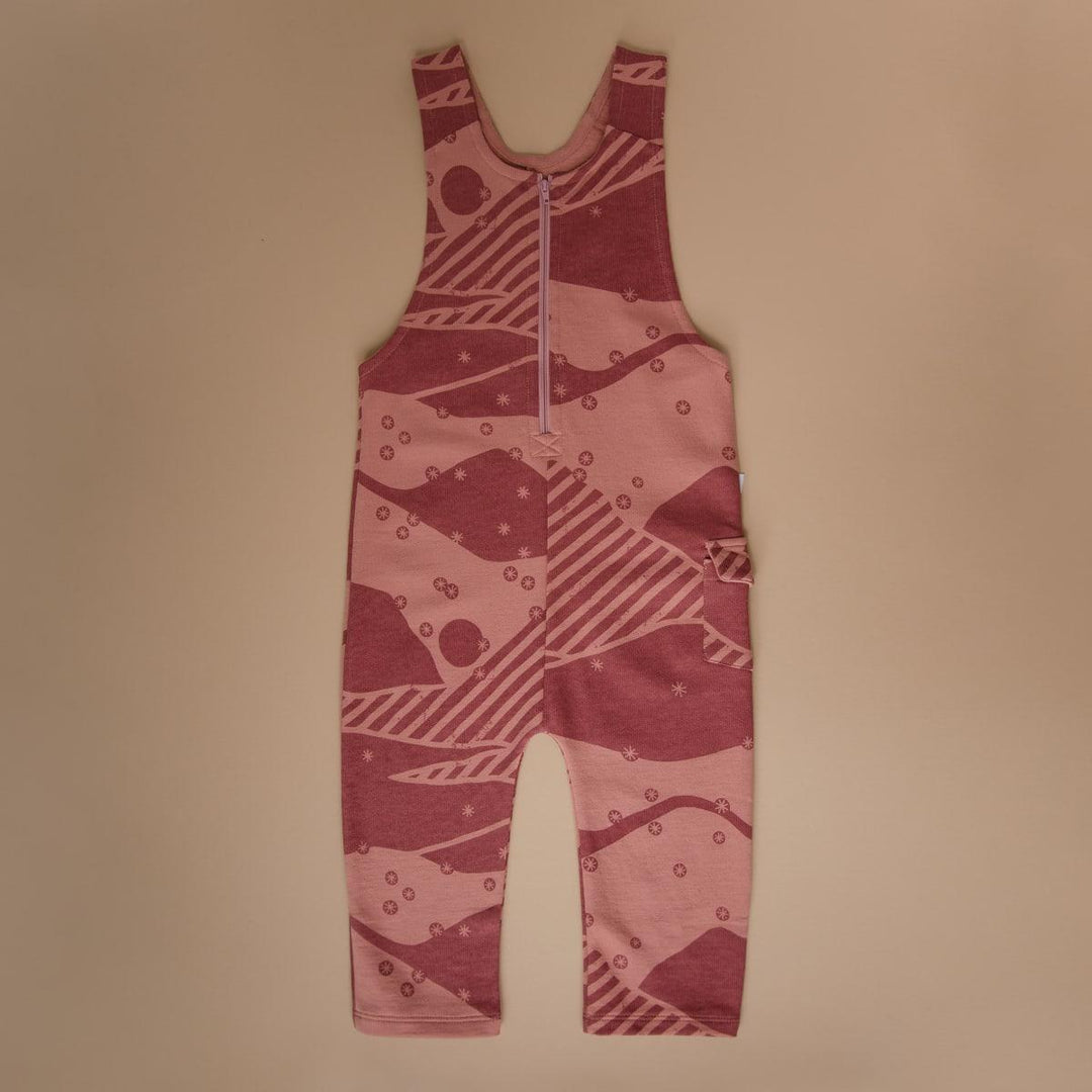 Organic Overall Snowy Andes - Red