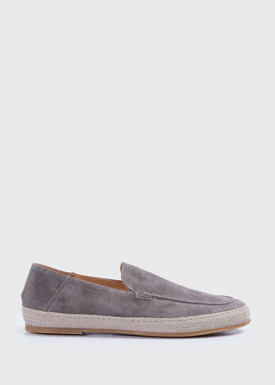 St. Croix Suede Espadrille - Grey