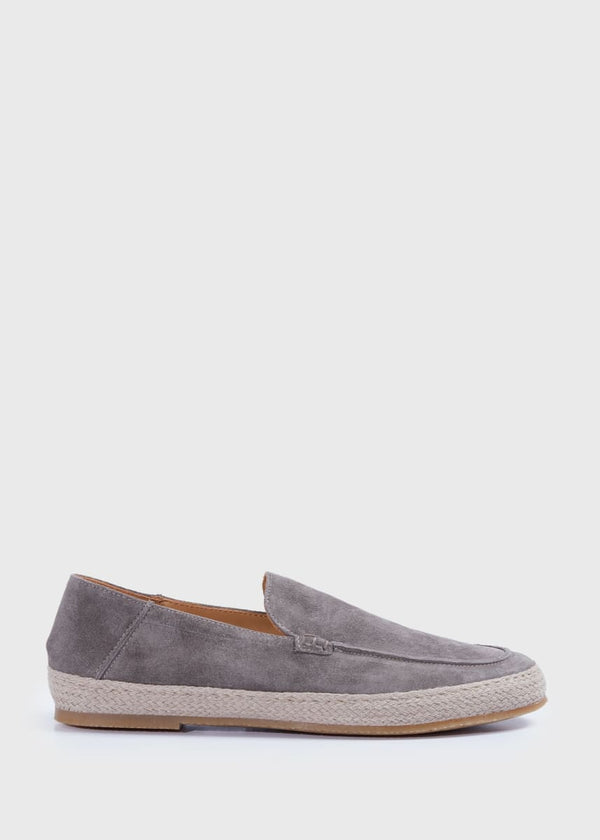 St. Croix Suede Espadrille - Grey