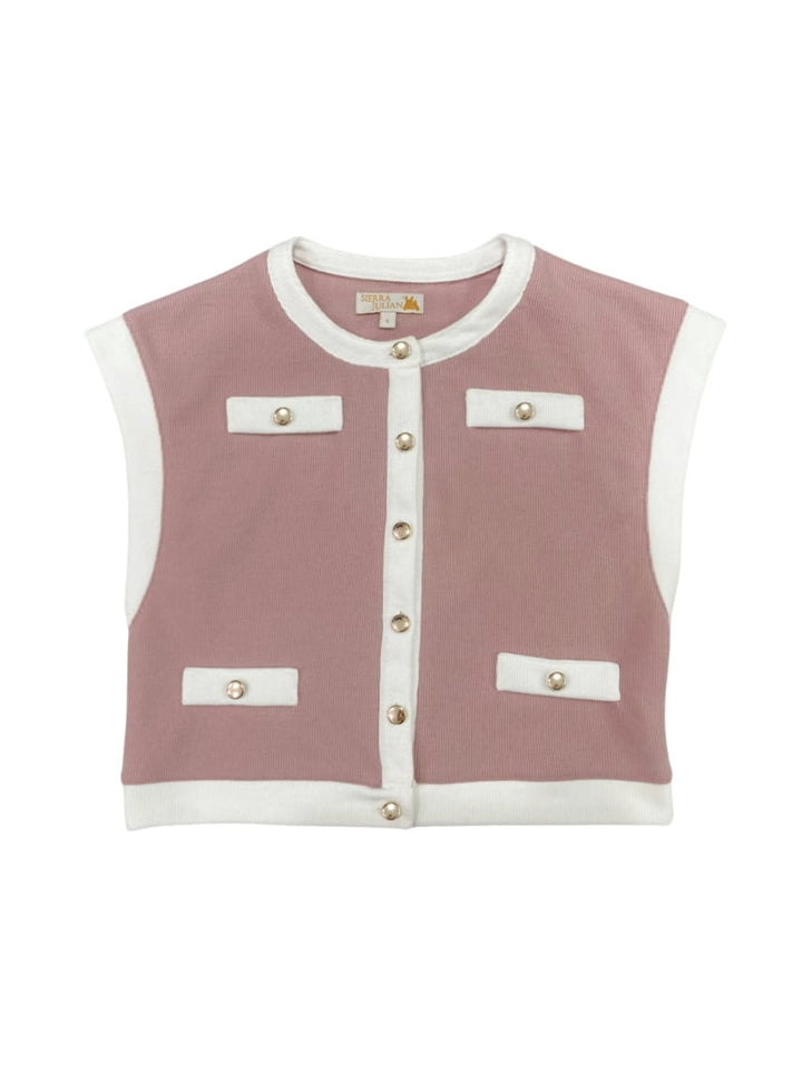 GEDENA Cardigan - Pink - Cardigan