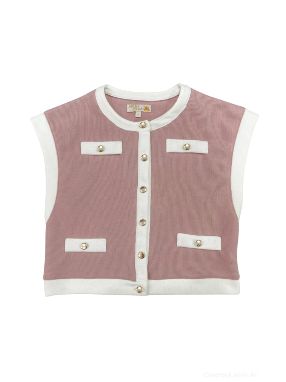 GEDENA Cardigan - Pink - Cardigan