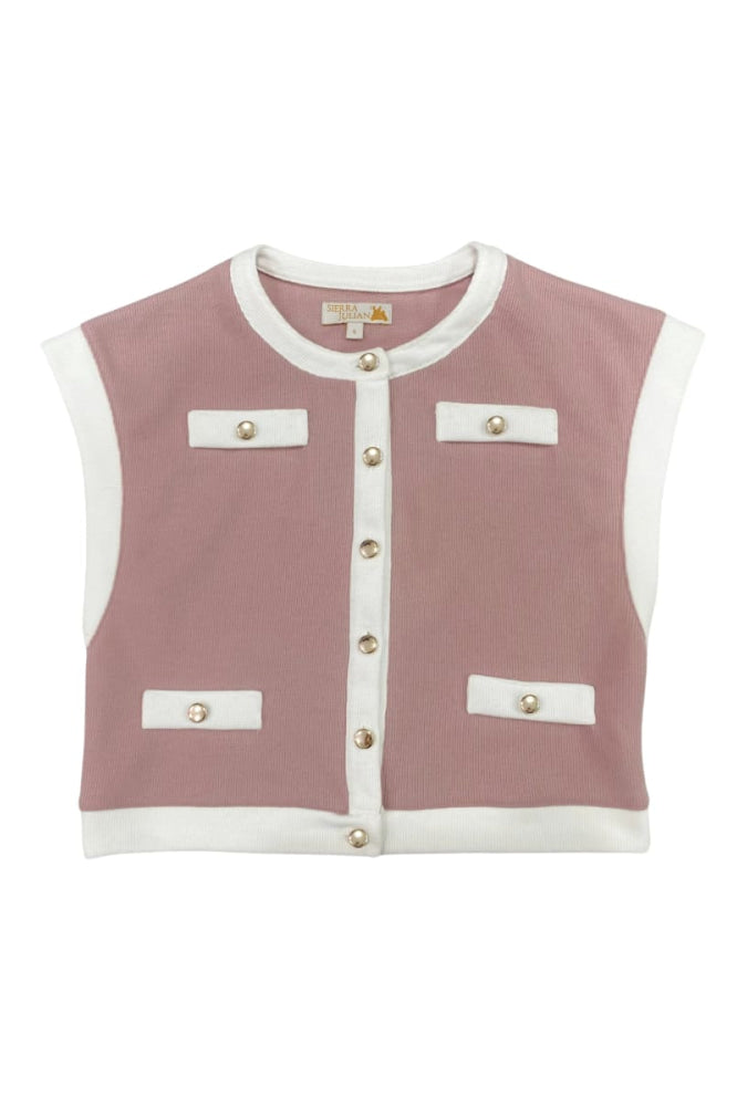 GEDENA Cardigan - Pink - Cardigan