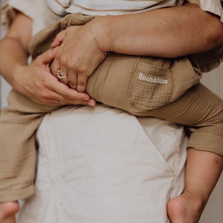 Gauze Pants - Bronze