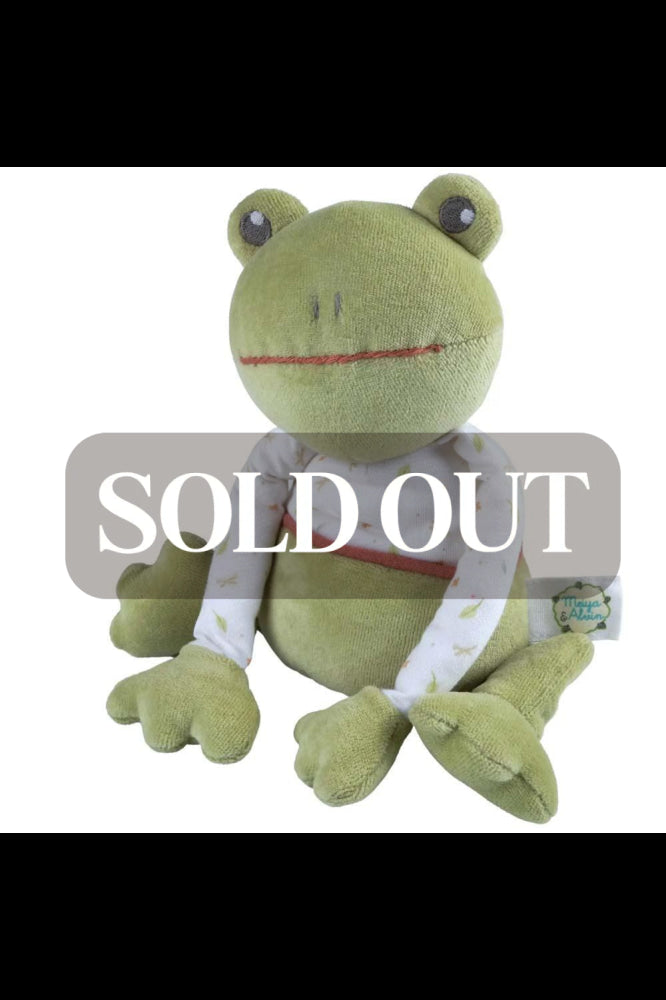 Gemba the Frog Soft Toy - Multicolor / Unisex / OS - ’Stuffed Animal - Baby Kids Adult’
