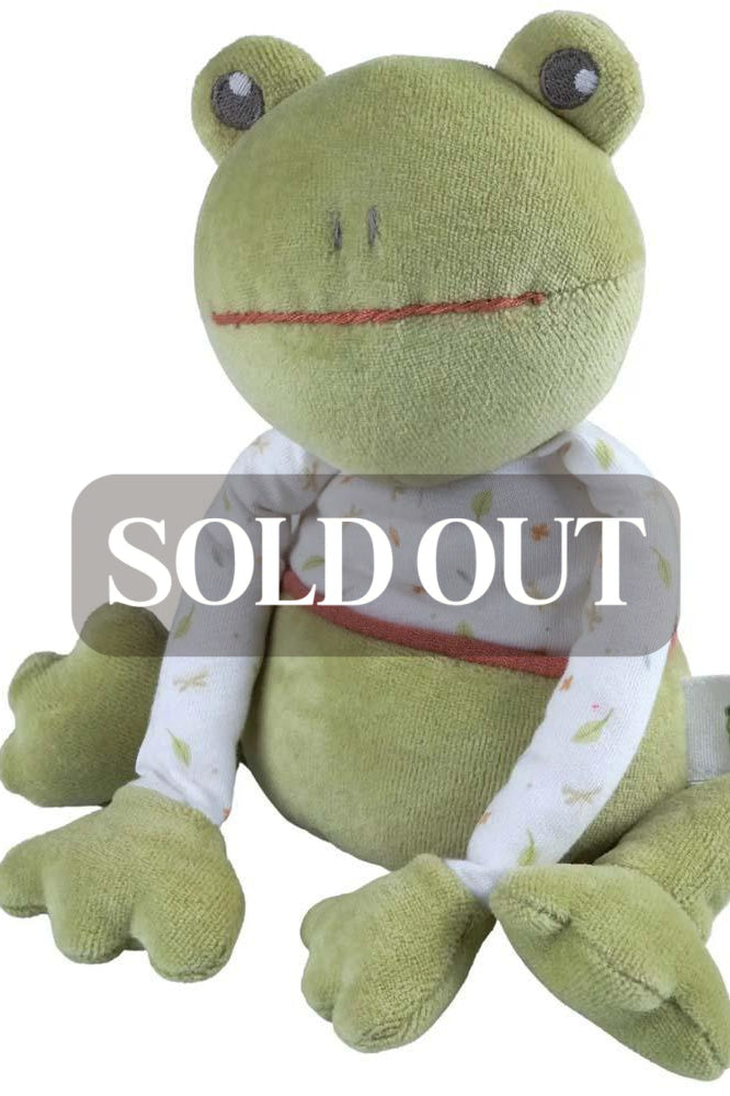 Gemba the Frog Soft Toy - Multicolor / Unisex / OS - ’Stuffed Animal - Baby Kids Adult’