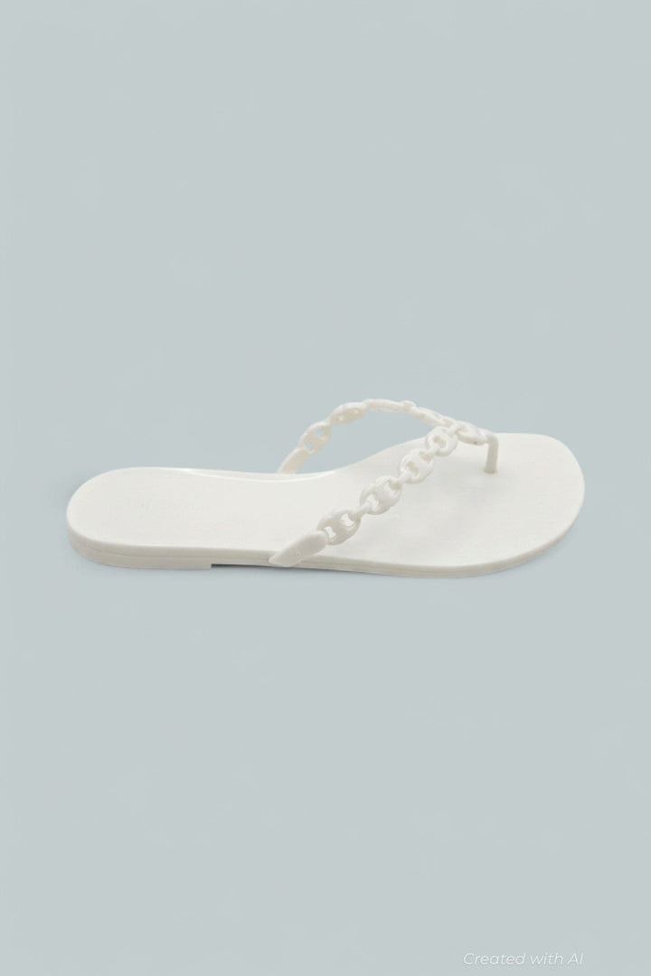 Gemini Link Jelly - White - 9 - Flip Flop