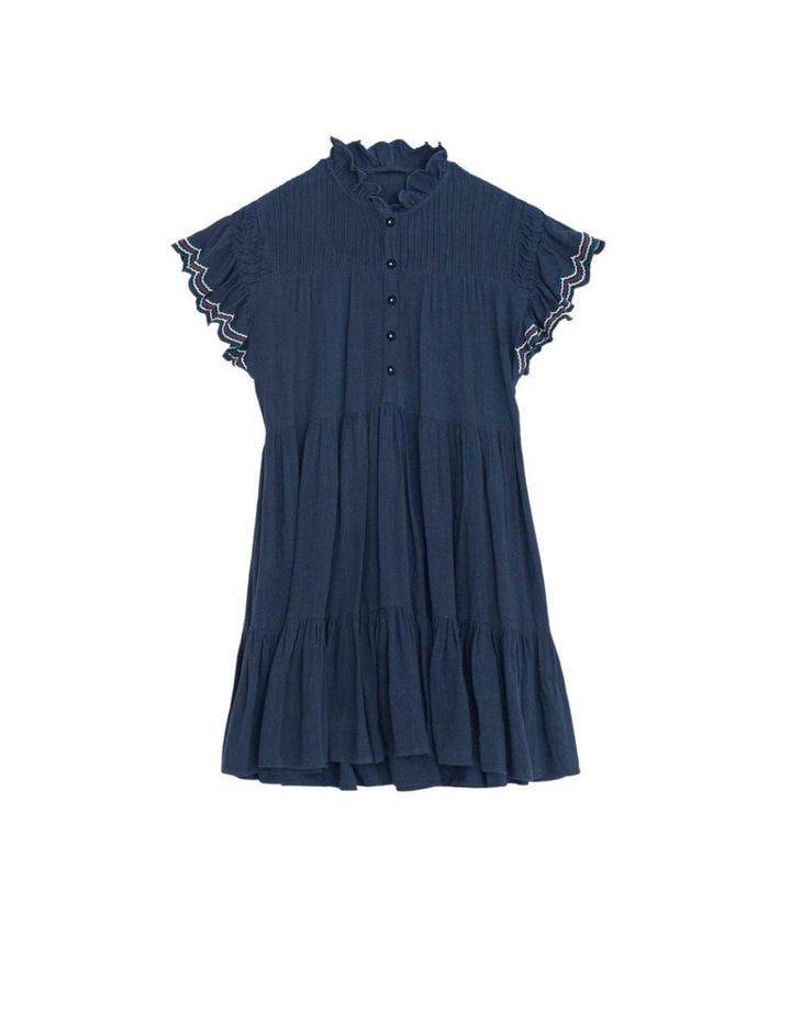 Gemma Dress in Marine - XS - Dresses