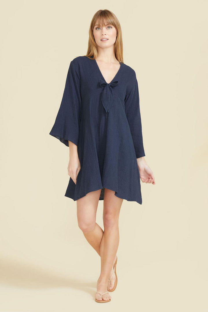 Gemma Dress - Navy - Cover-up
