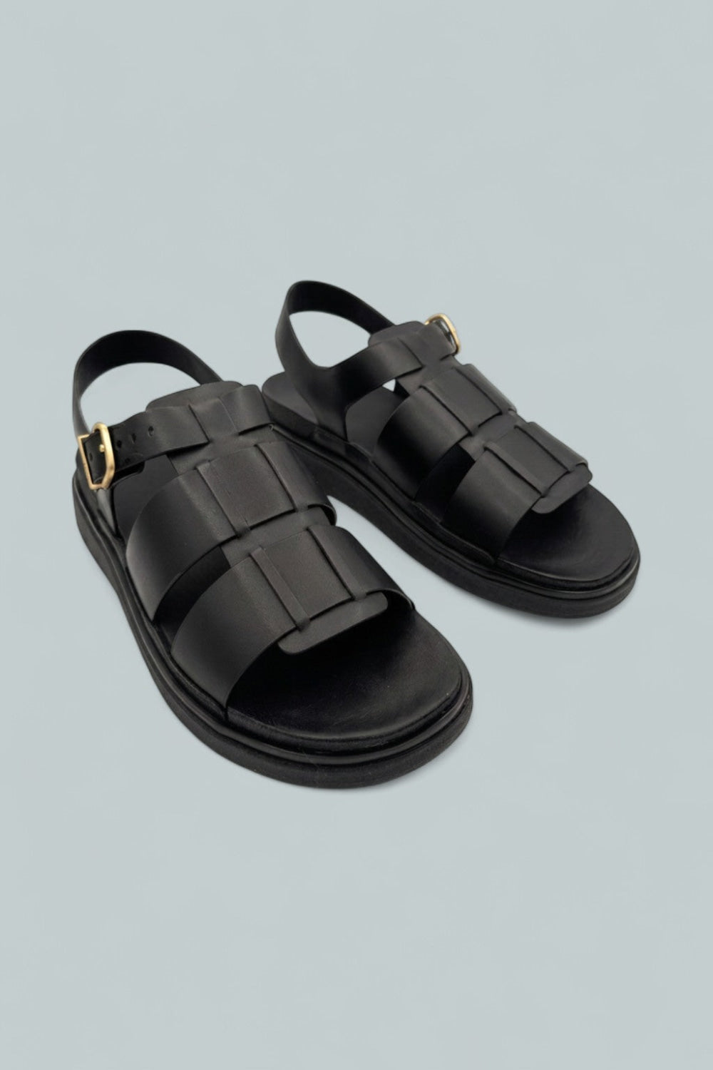 Gen-FF Fisherman Sandals - All Black - 11 - Sandals