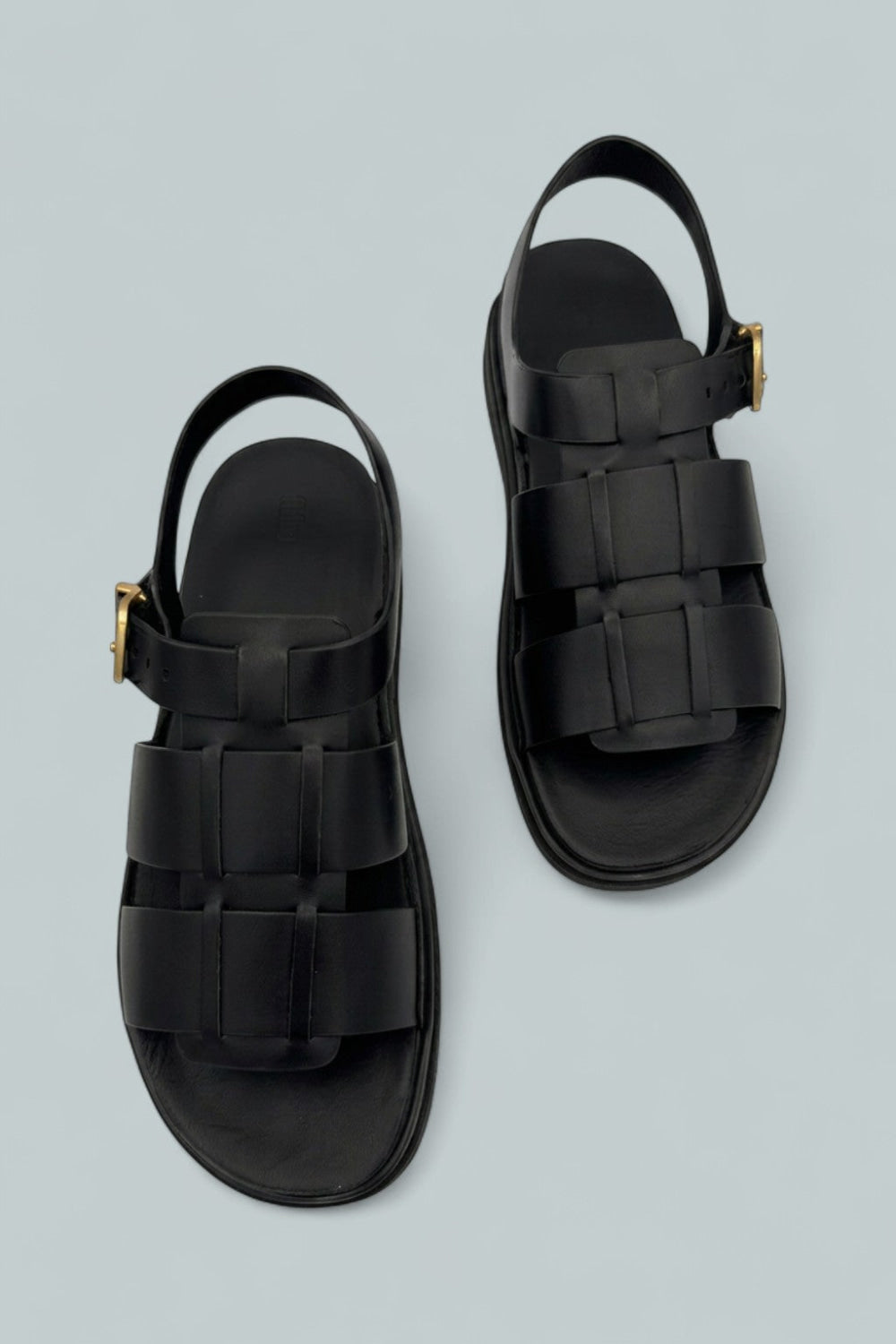 Gen-FF Fisherman Sandals - All Black - 11 - Sandals