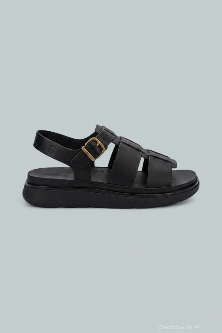 Gen-FF Fisherman Sandals - All Black - 11 - Sandals