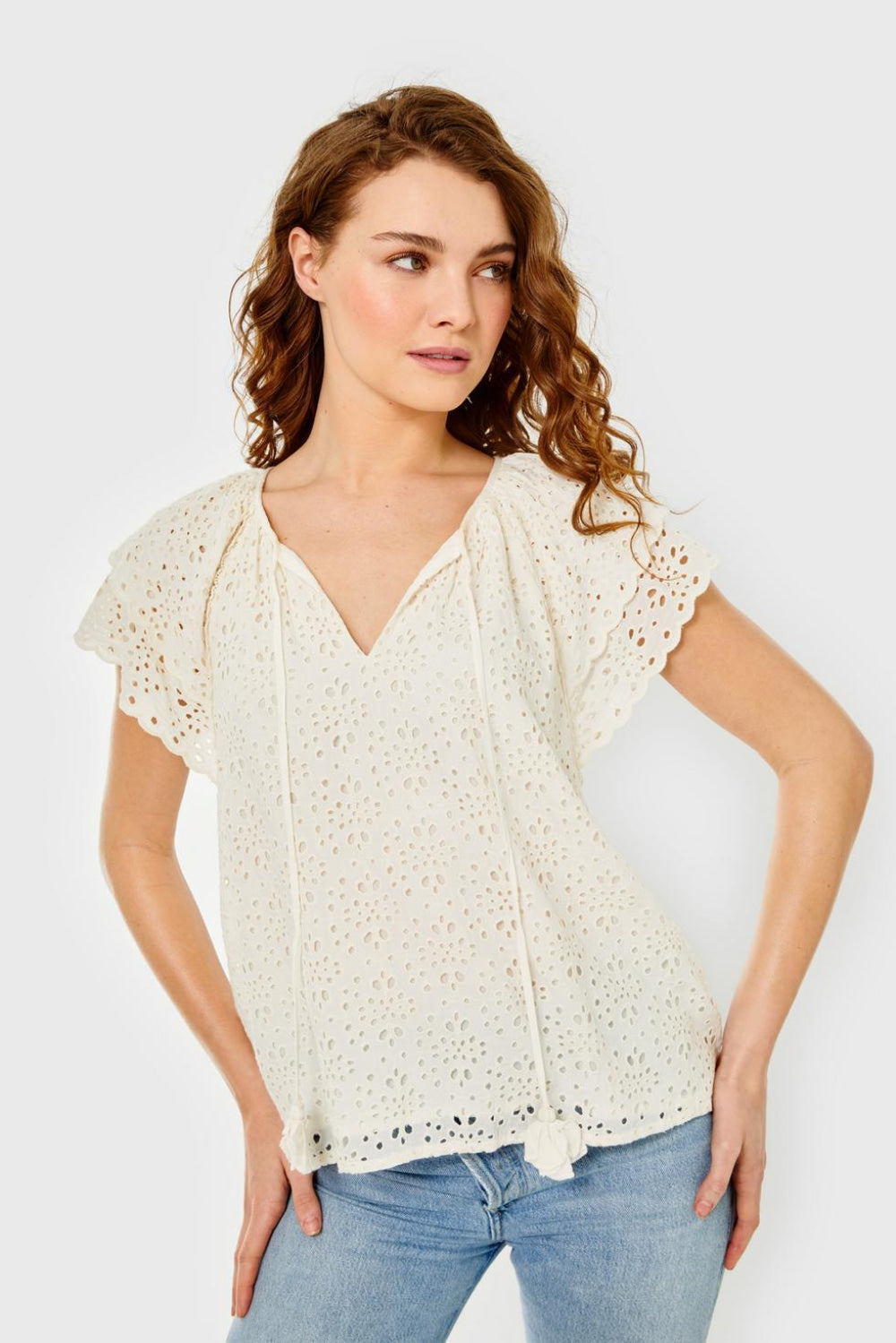 Genevieve - Gardenia - Blouse
