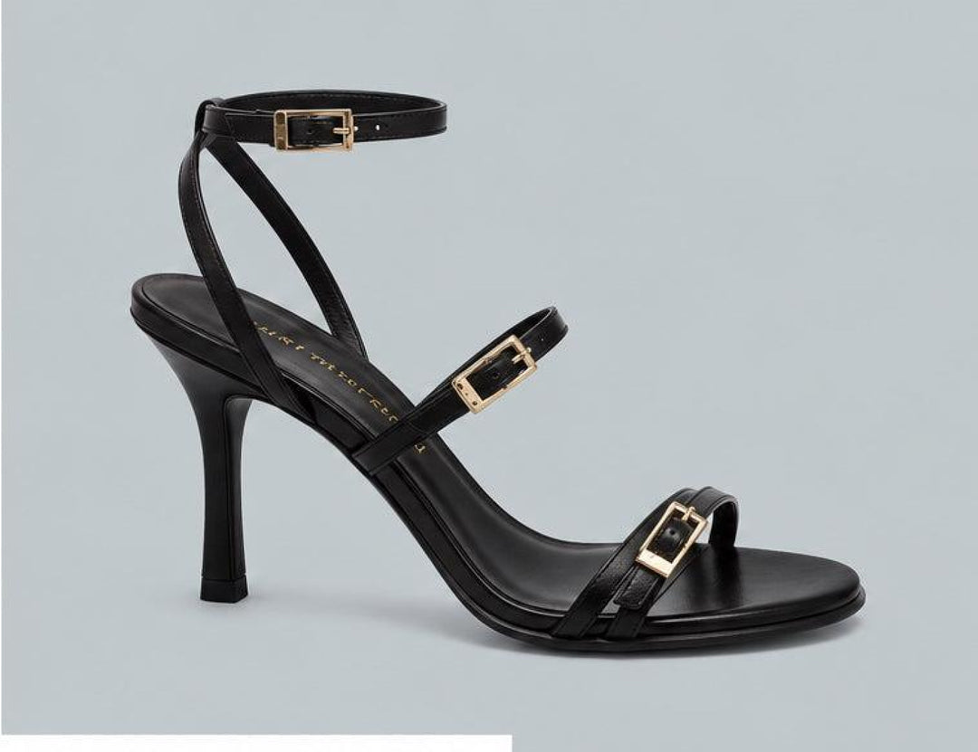 Georgie 100 Sandals - Black - US W 6.5 - Sandals