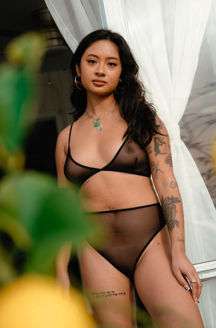 Georgie Bra - Black - XS - Bra