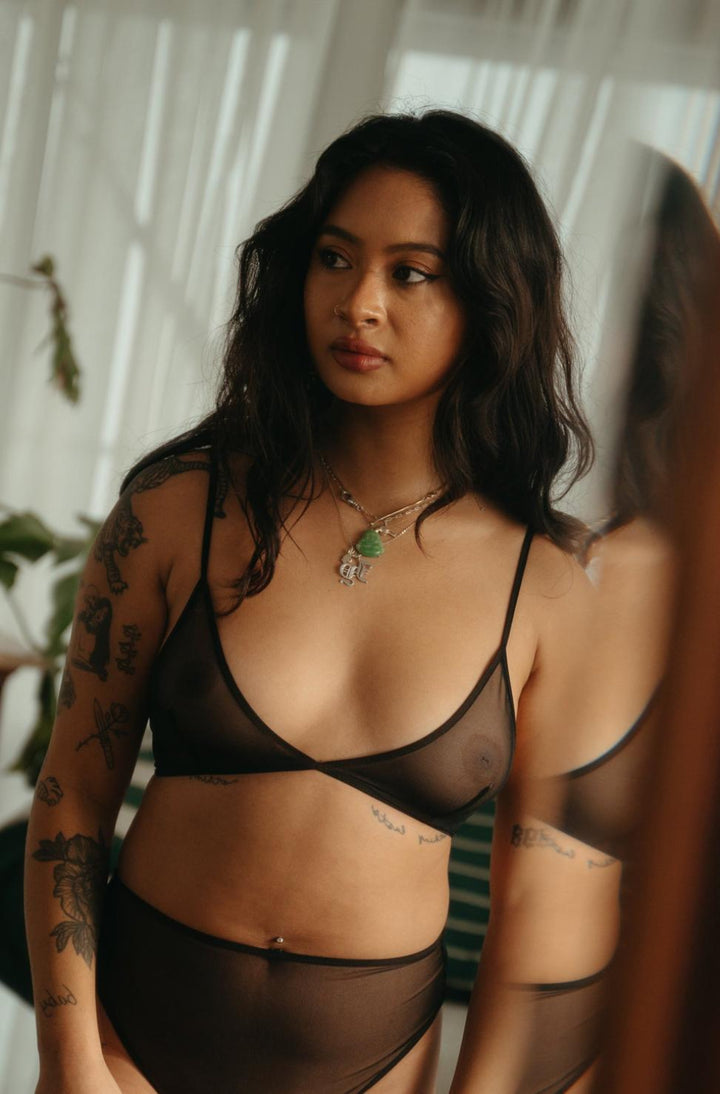 Georgie Bra - Black - XS - Bra
