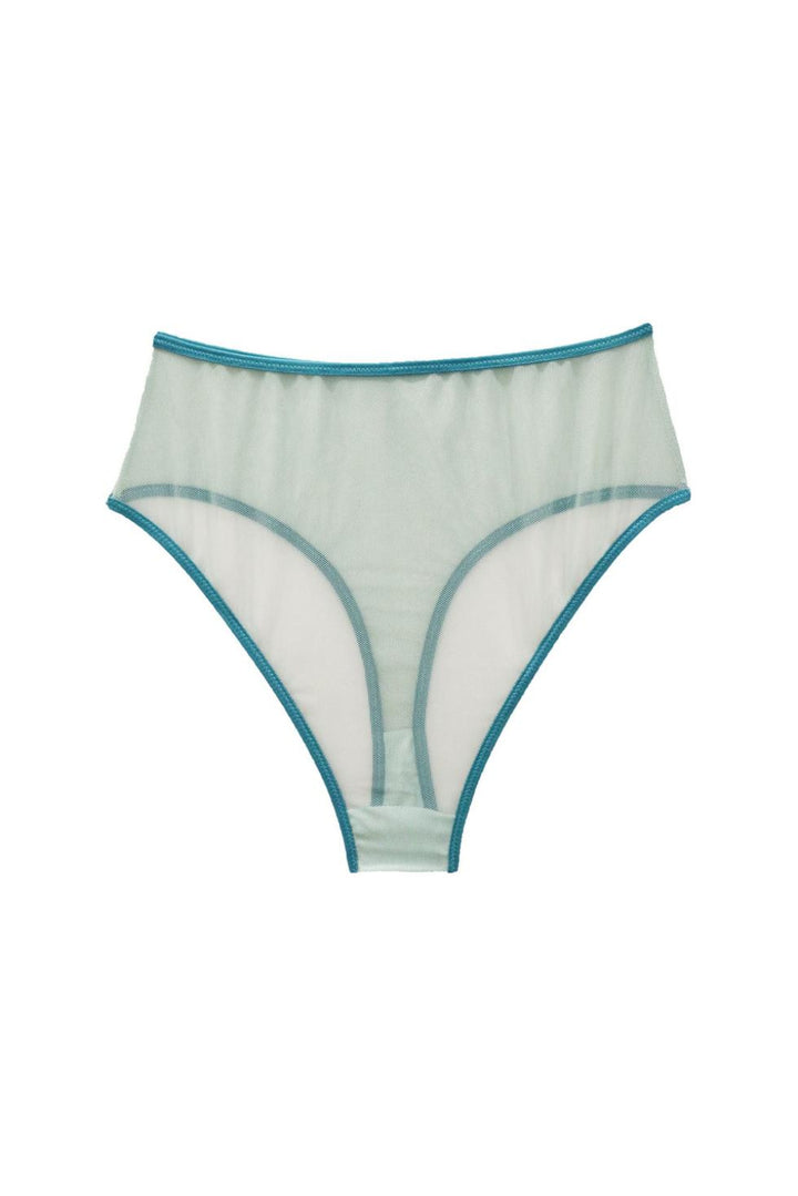Georgie High Thong - Mint - FINAL SALE - Underwear