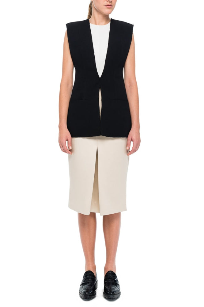 Gertrude Vest - Black - Vest