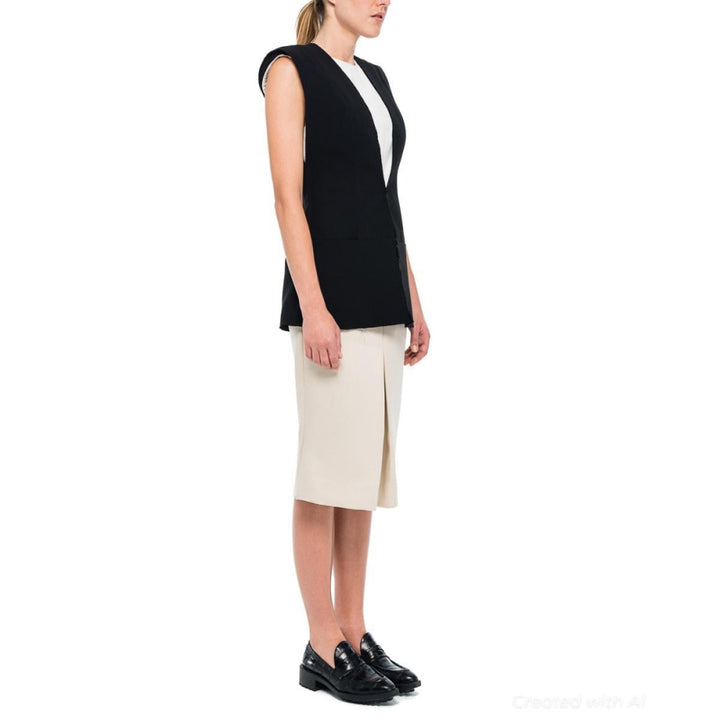 Gertrude Vest - Black - Vest