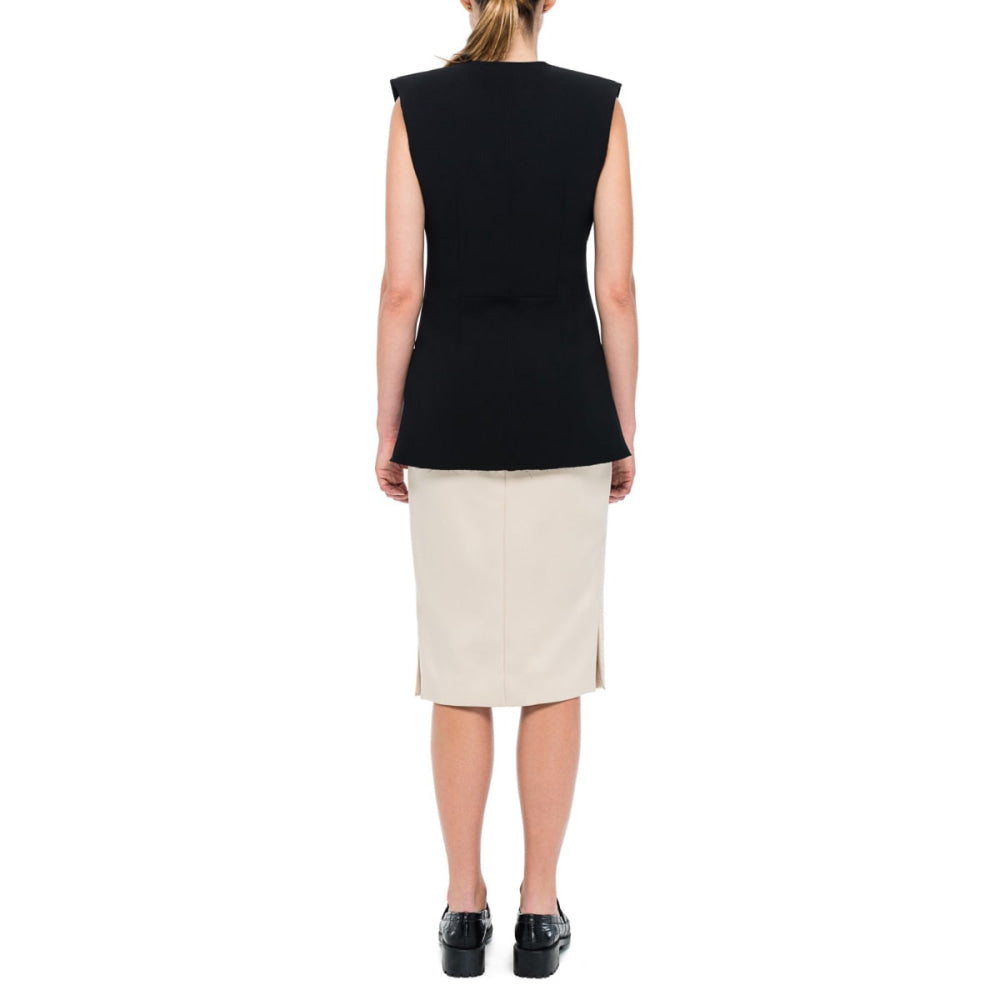Gertrude Vest - Black - Vest