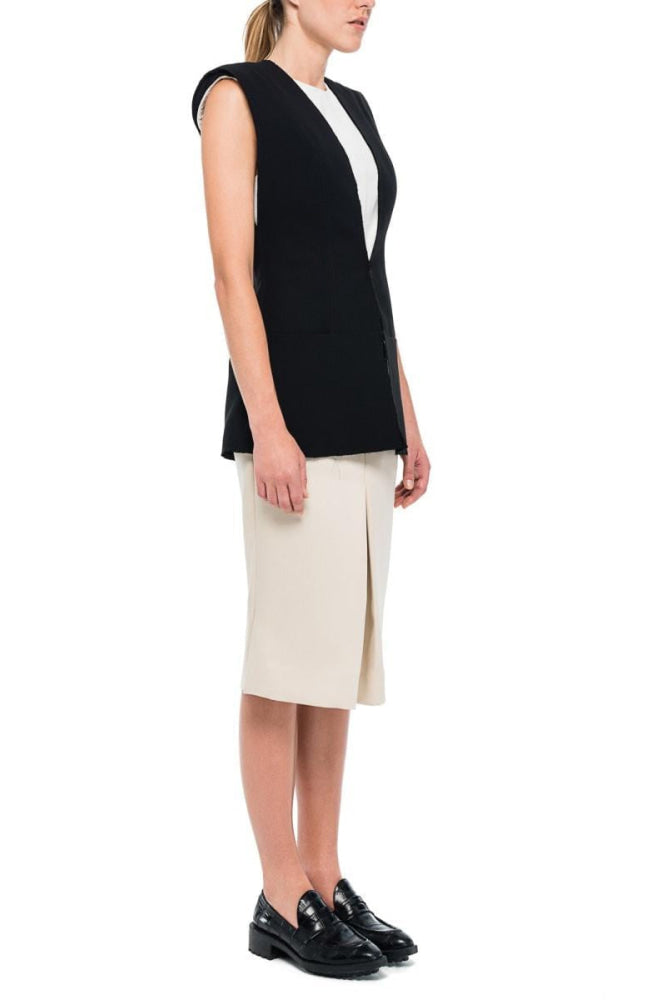 Gertrude Vest - Black - Vest