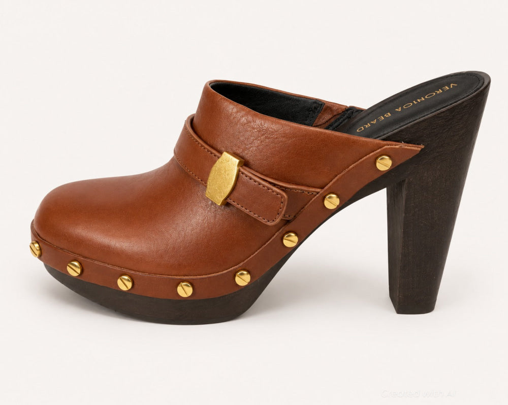 Giana Platform Clog - Hazelwood - 7 - Clog