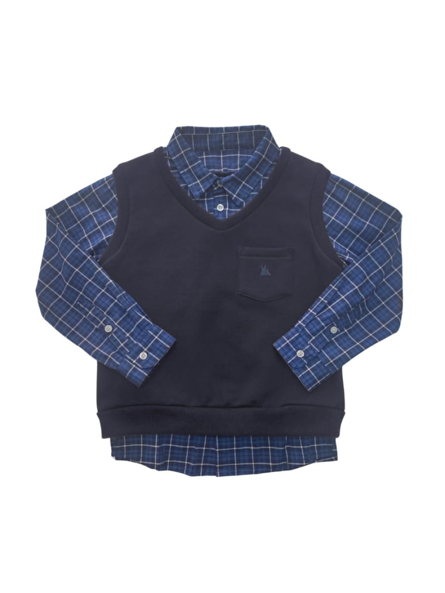 GIANMARCO Shirt - Navy - Shirt