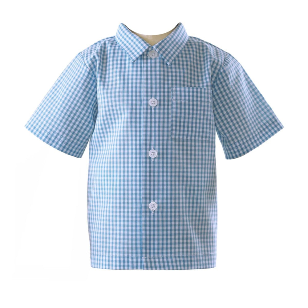 Gingham Shirt Baby - Button Down Shirt