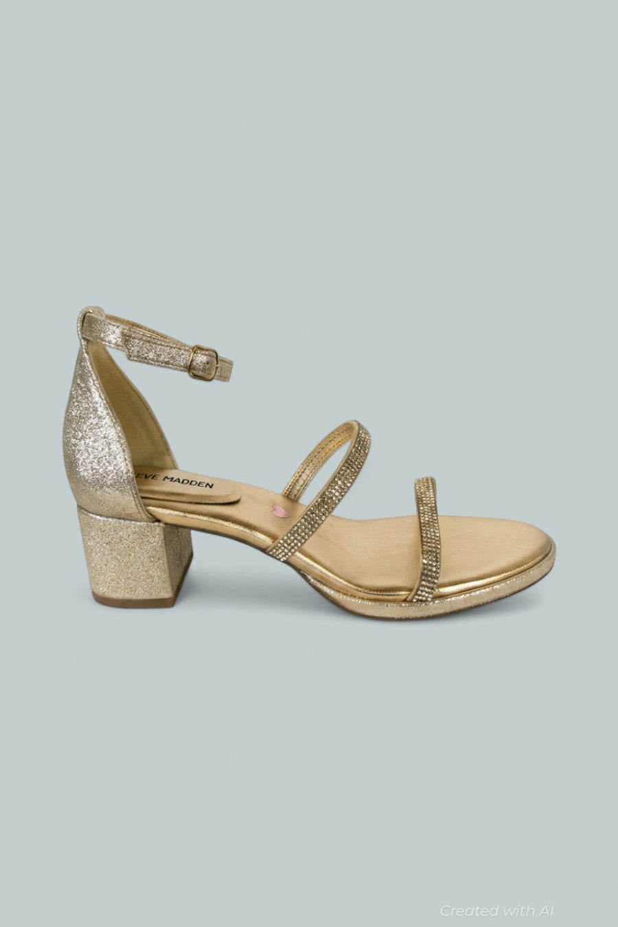 Girl’s Jsizzle Block Heels - Gold - 5C - Heels