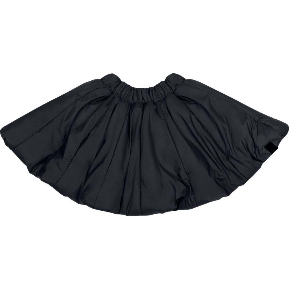 Girls Quilted Nylon Skirt - Black - Skirt