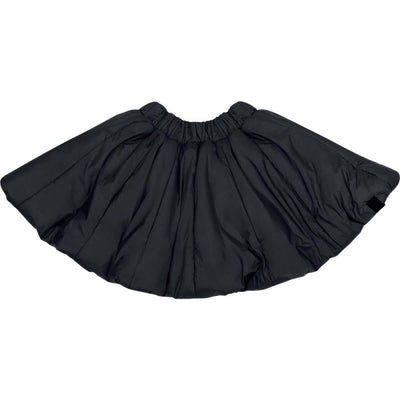 Girls Quilted Nylon Skirt - Black - Skirt