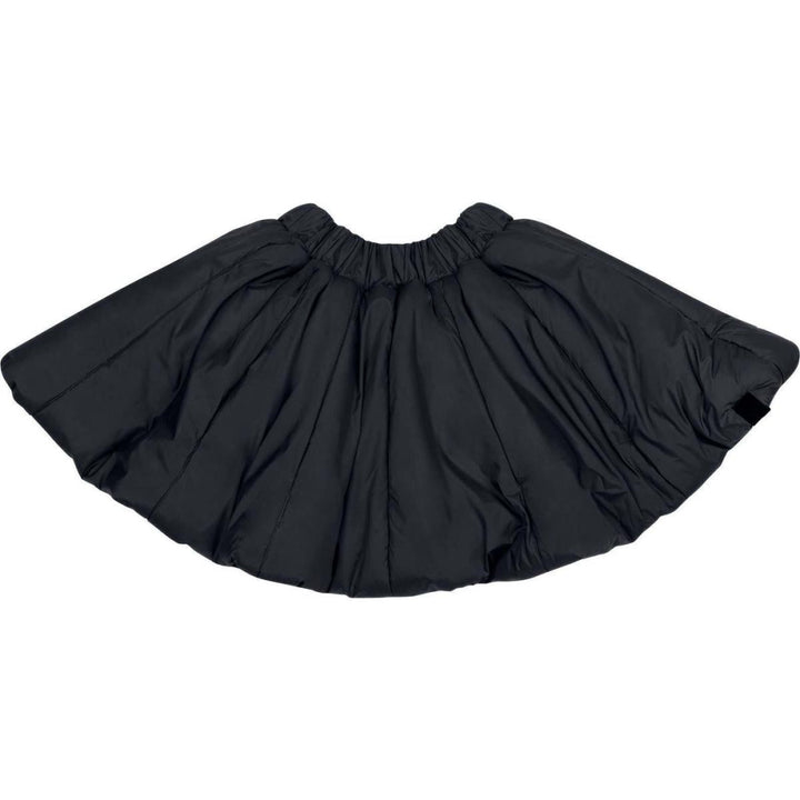 Girls Quilted Nylon Skirt - Black - Skirt