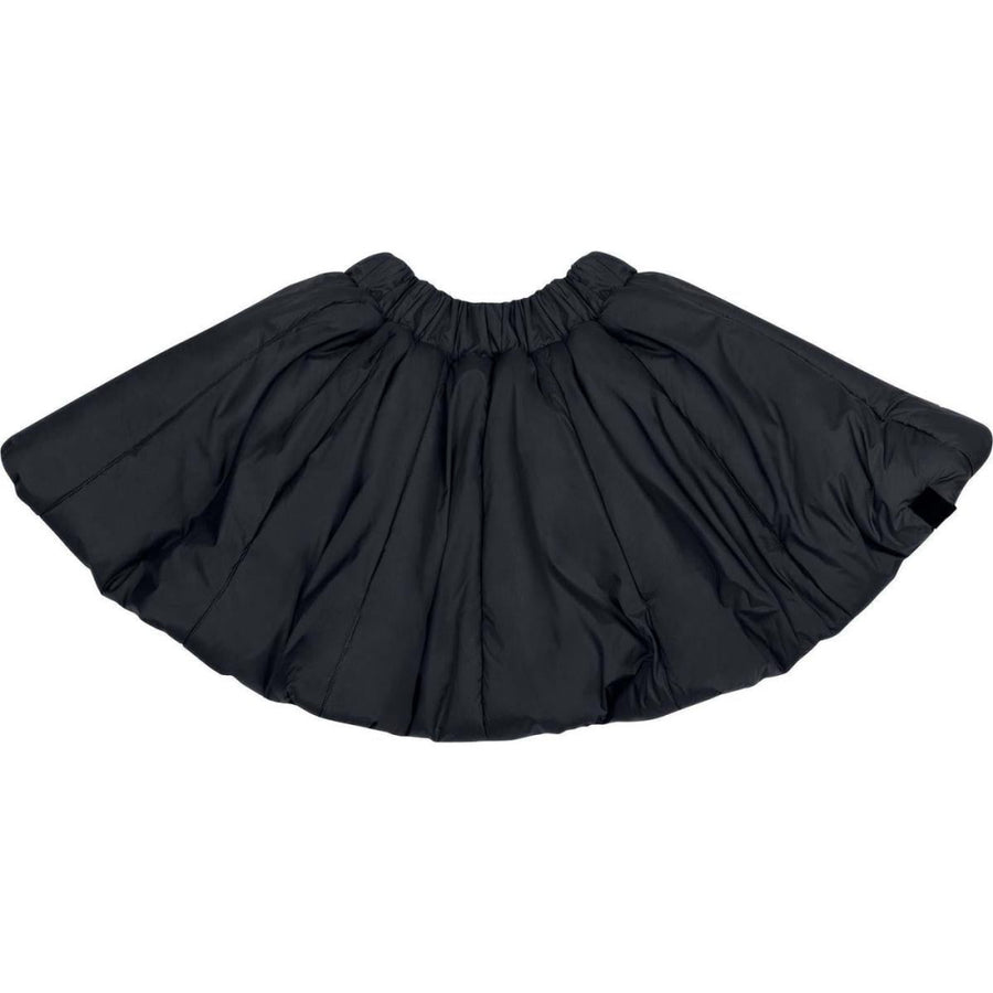 Girls Quilted Nylon Skirt - Black - Skirt