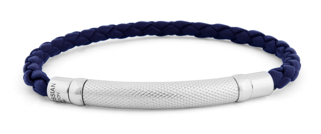 Daytona Silver Bracelet - Blue