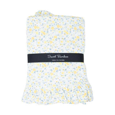 Ruffle Blanket - Golden Sage