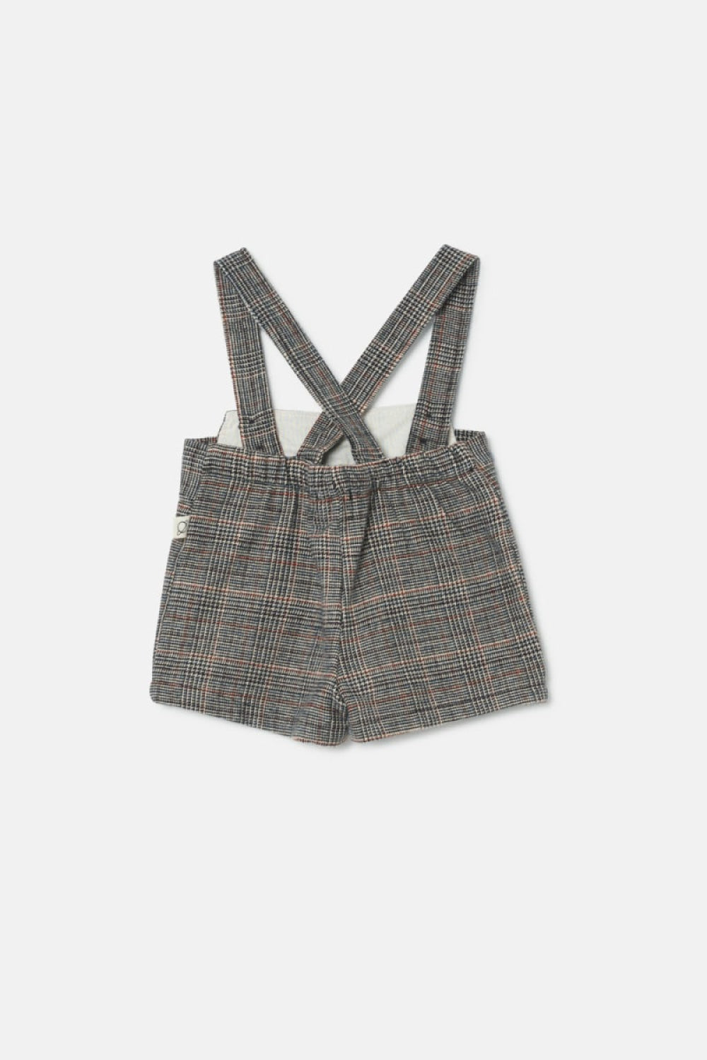 Glen Plaid Baby Overalls - Overalls