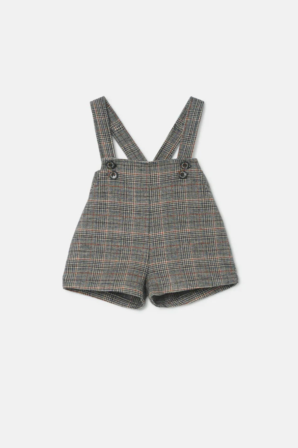 Glen Plaid Baby Overalls - Overalls