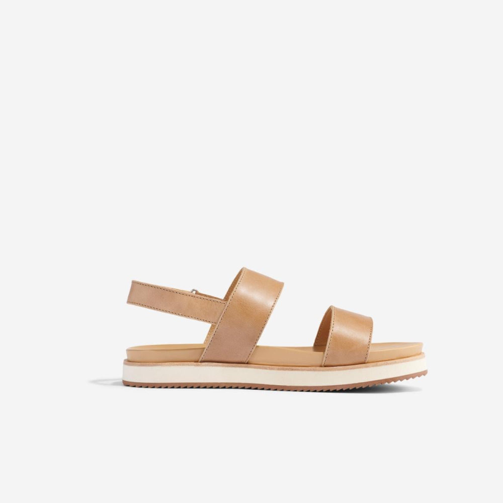 Go-To Flatform Sandal 1.0 - Almond - FINAL SALE - Sandal