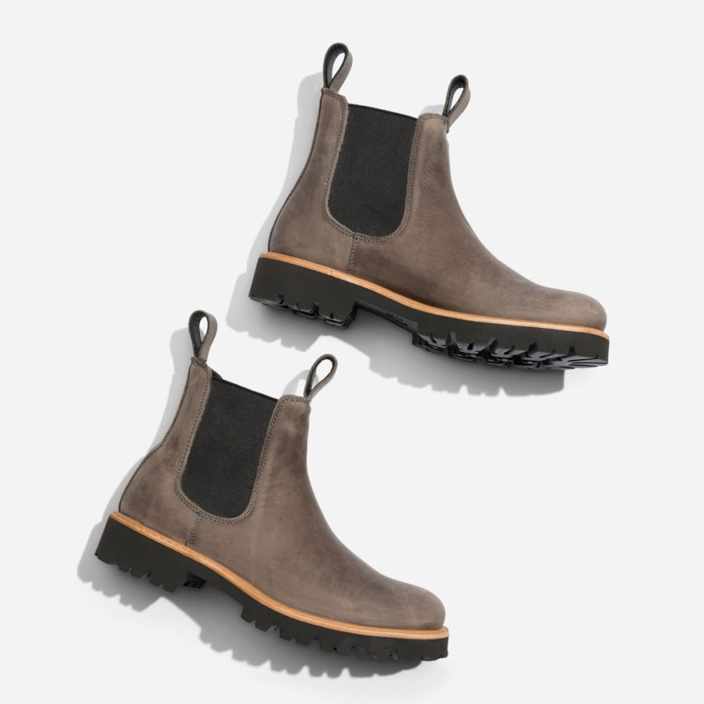 Go-To Lug Chelsea Boot - Grey - FINAL SALE - Boots