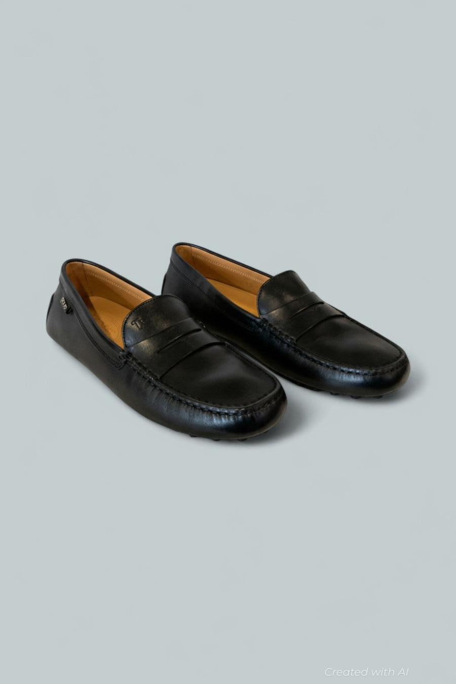Gommino Loafers In Leather - Black - 40 - Loafers
