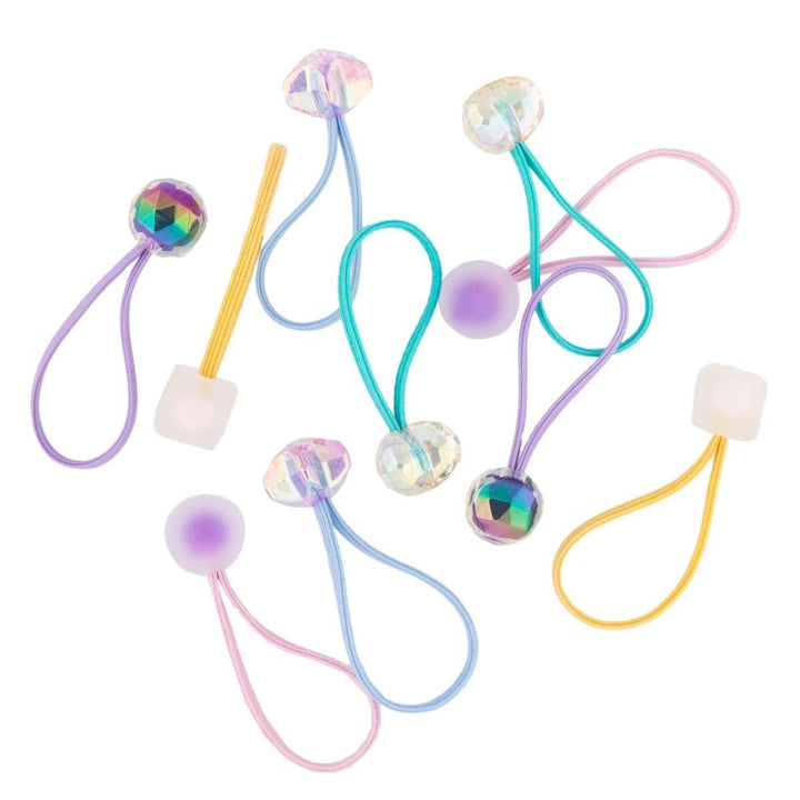 Hair Elastic 10Pc Box Set - Frost