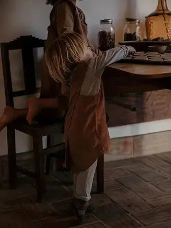 The Linen Apron - Cinnamon