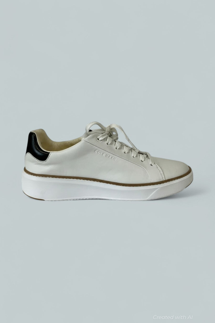 GrandPro Topspin Low Top Sneakers - Optic White - 9 - Sneaker